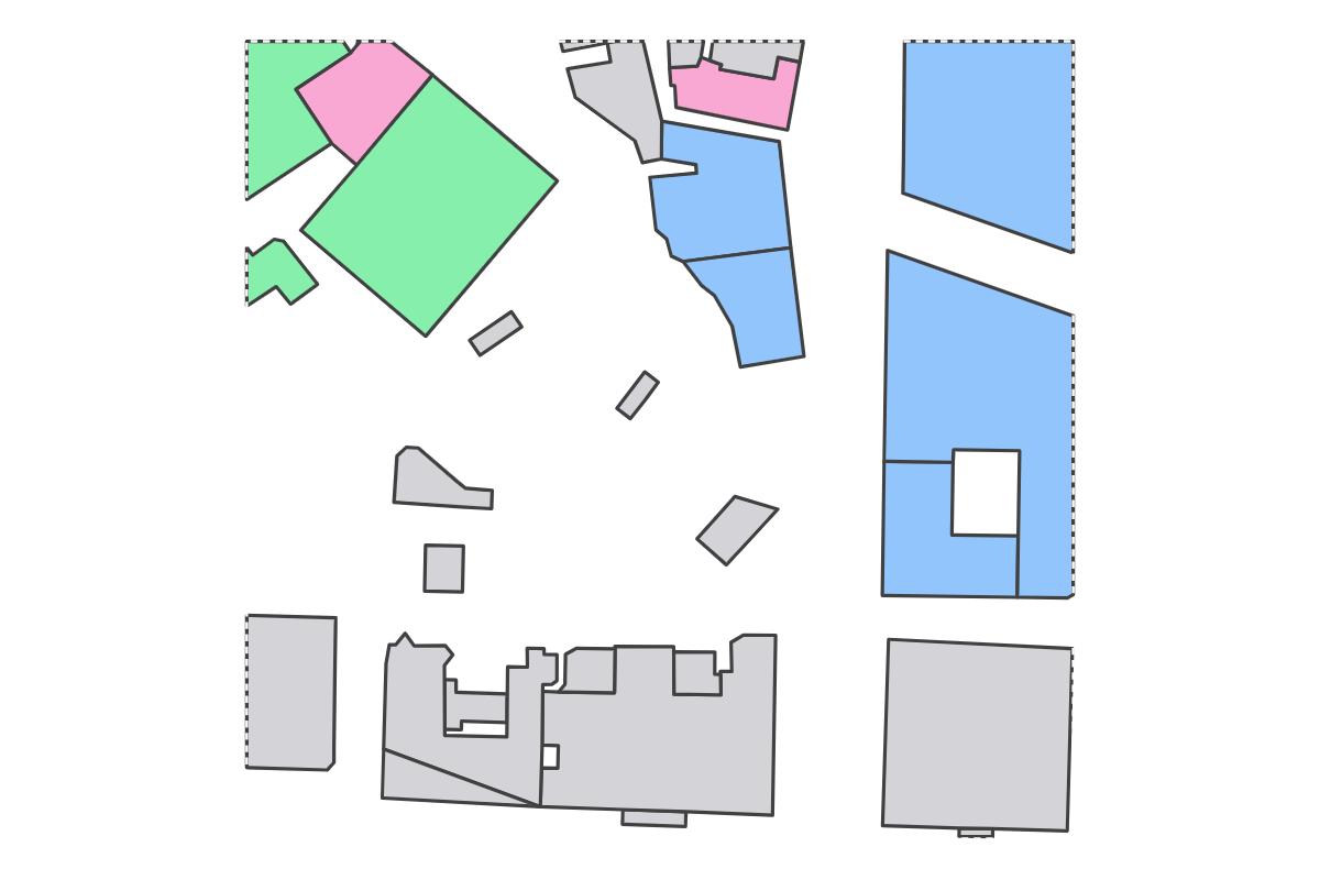 Program breakdown map