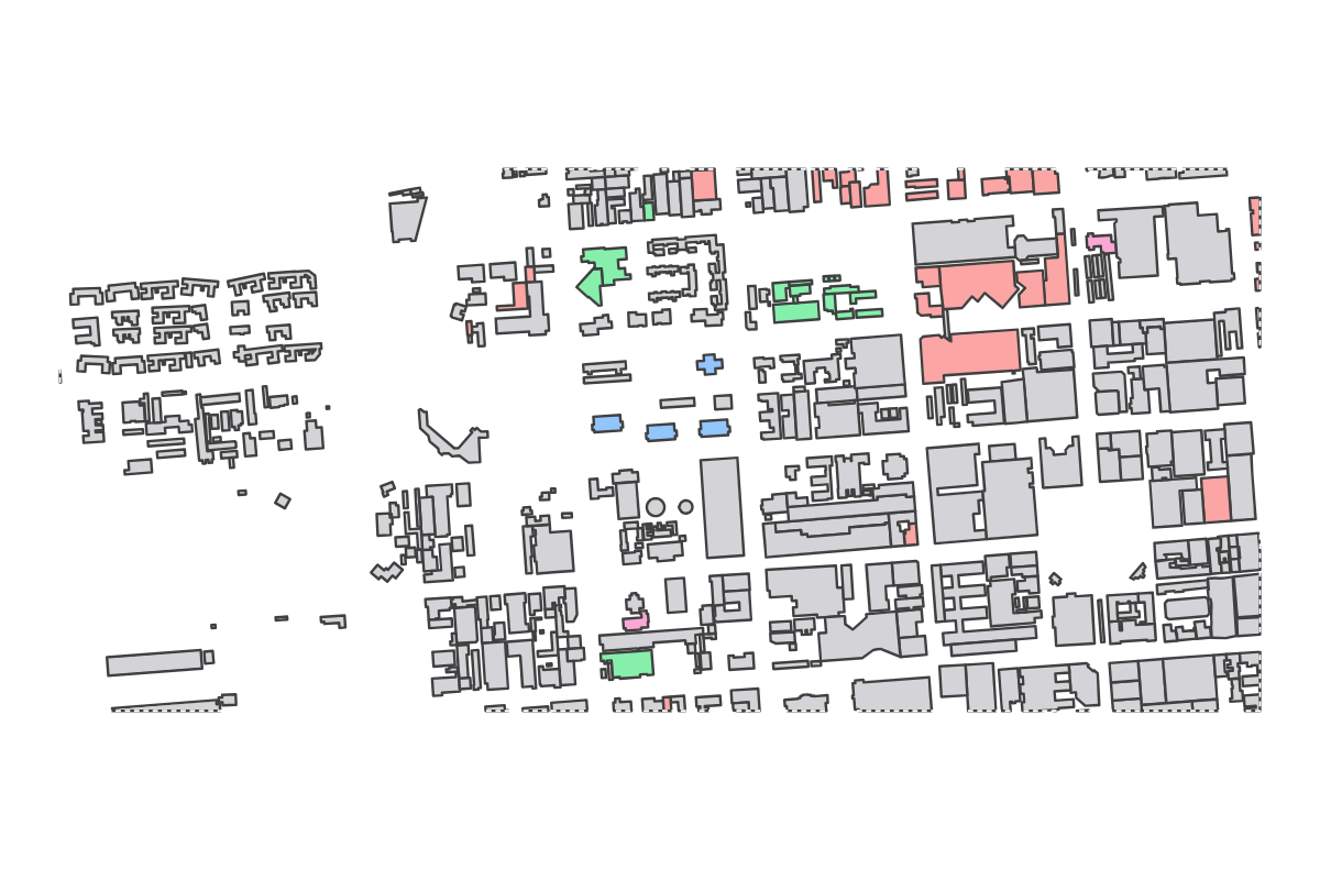 Program breakdown map