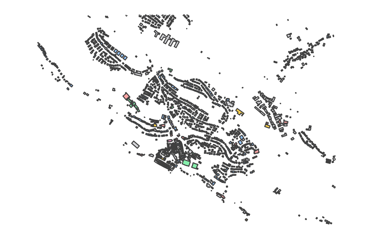 Program breakdown map