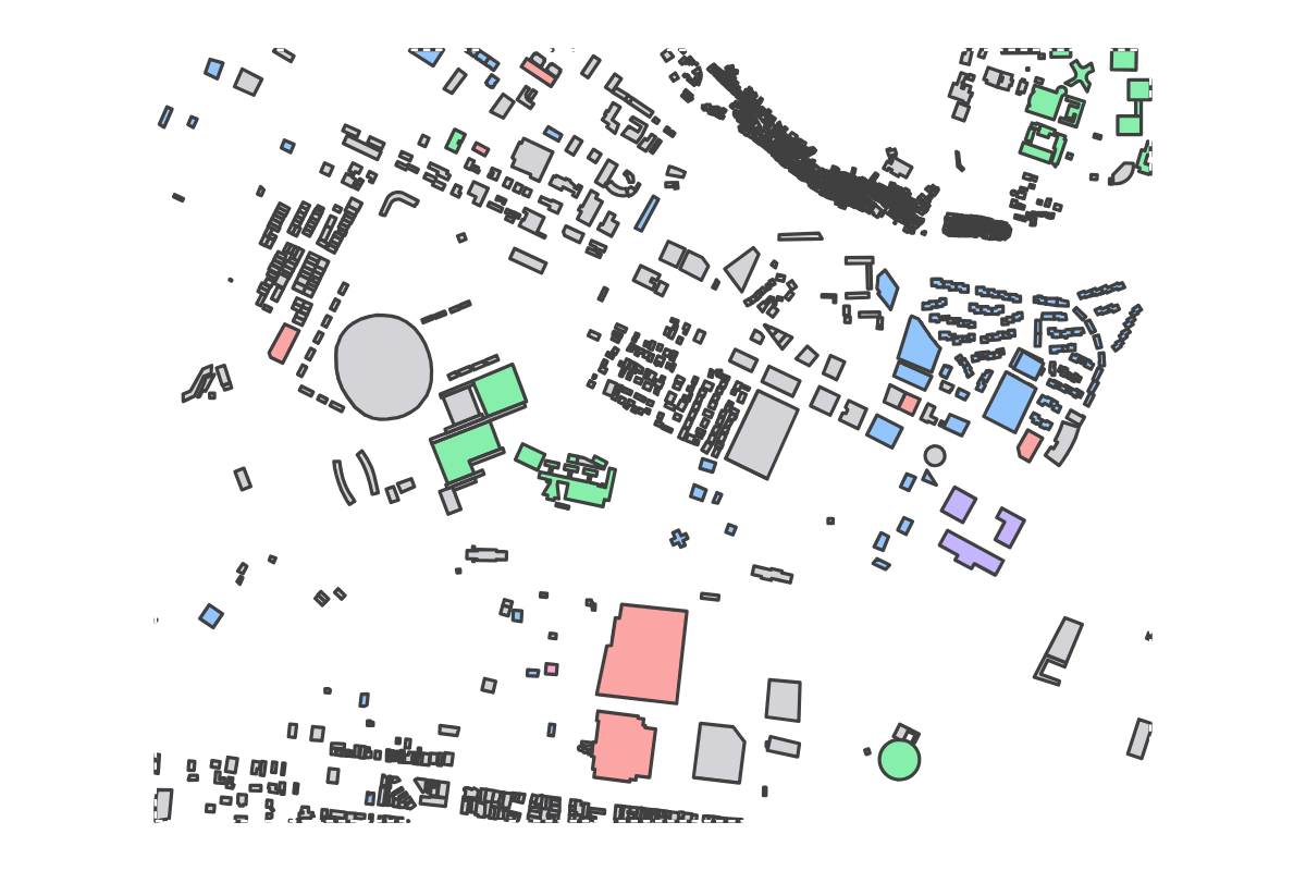 Program breakdown map