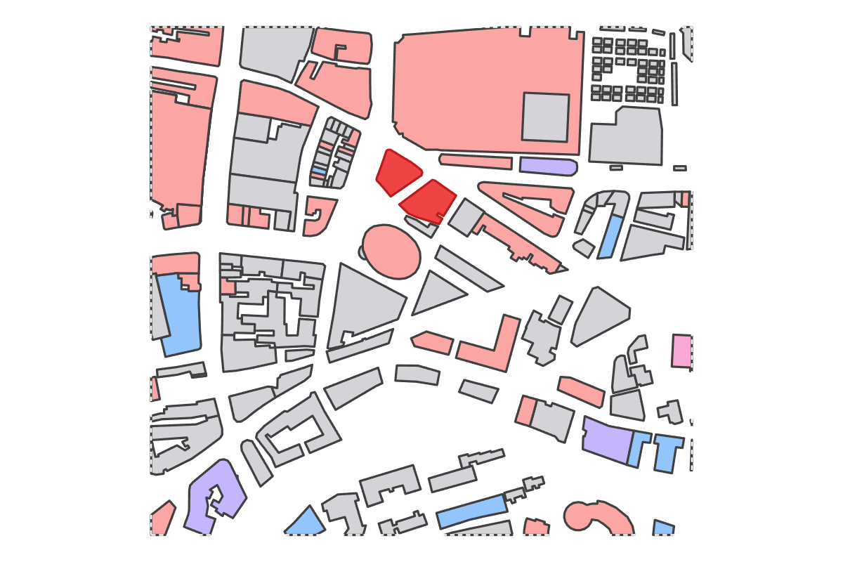 Program breakdown map