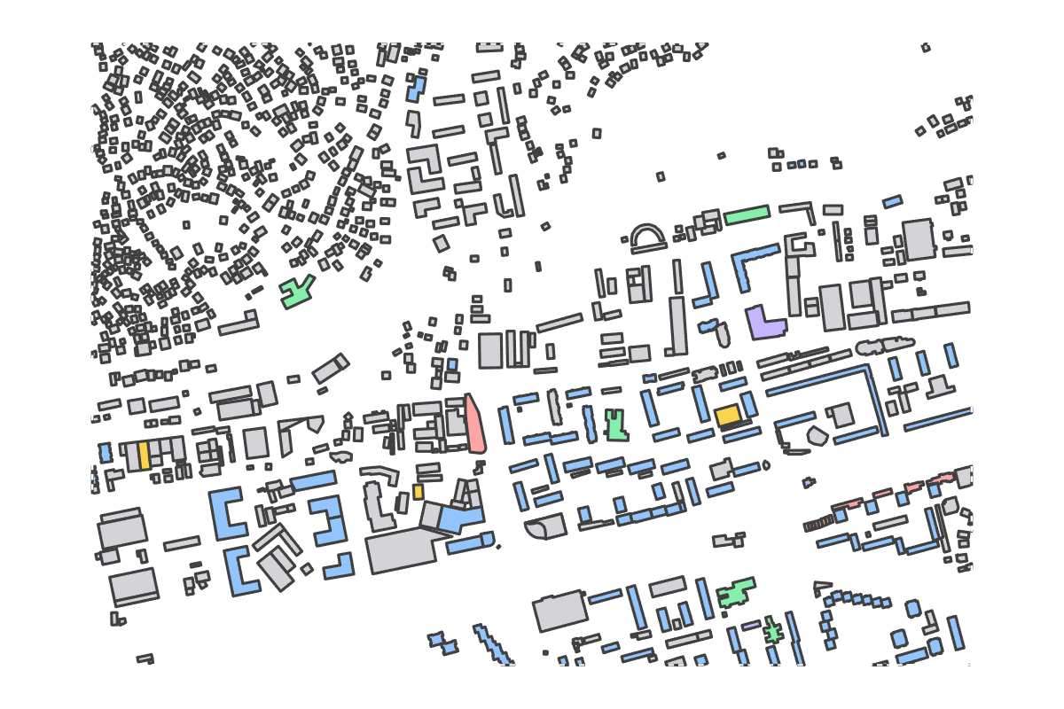 Program breakdown map