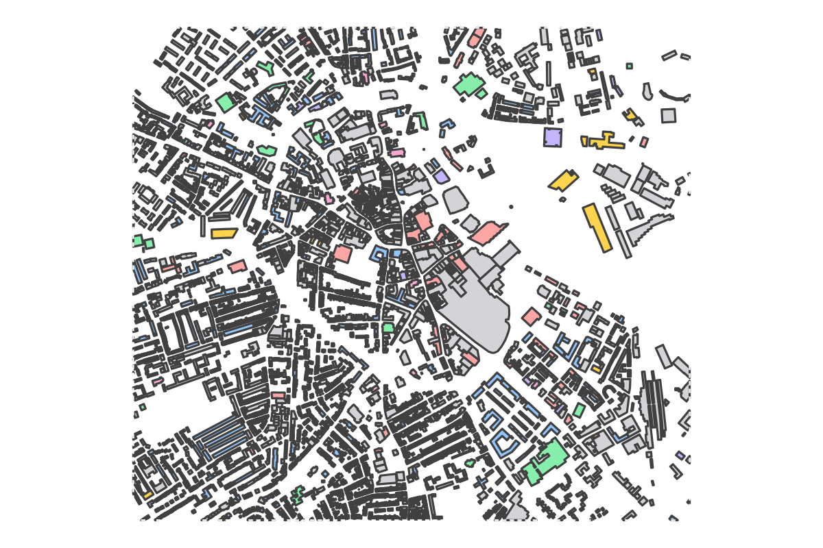 Program breakdown map