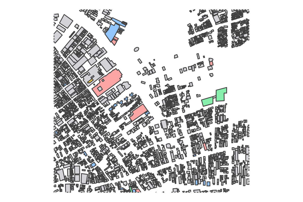 Program breakdown map