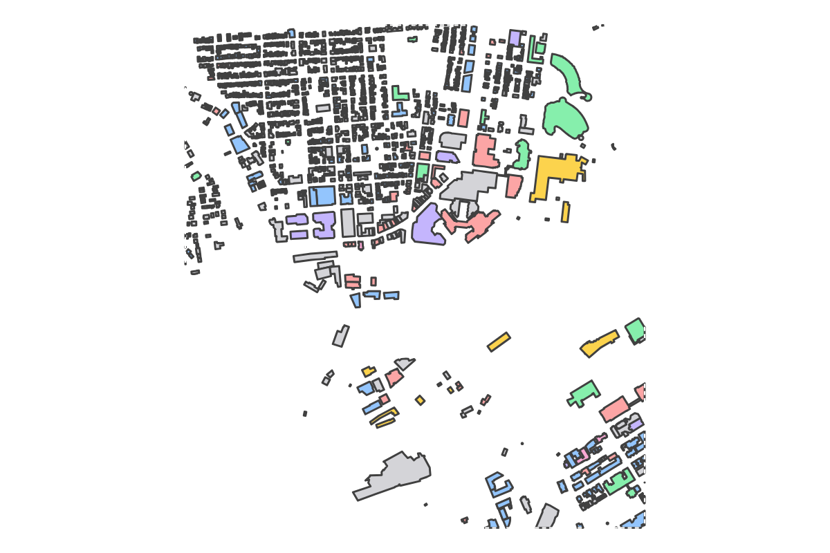 Program breakdown map