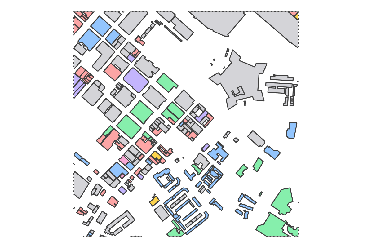 Program breakdown map
