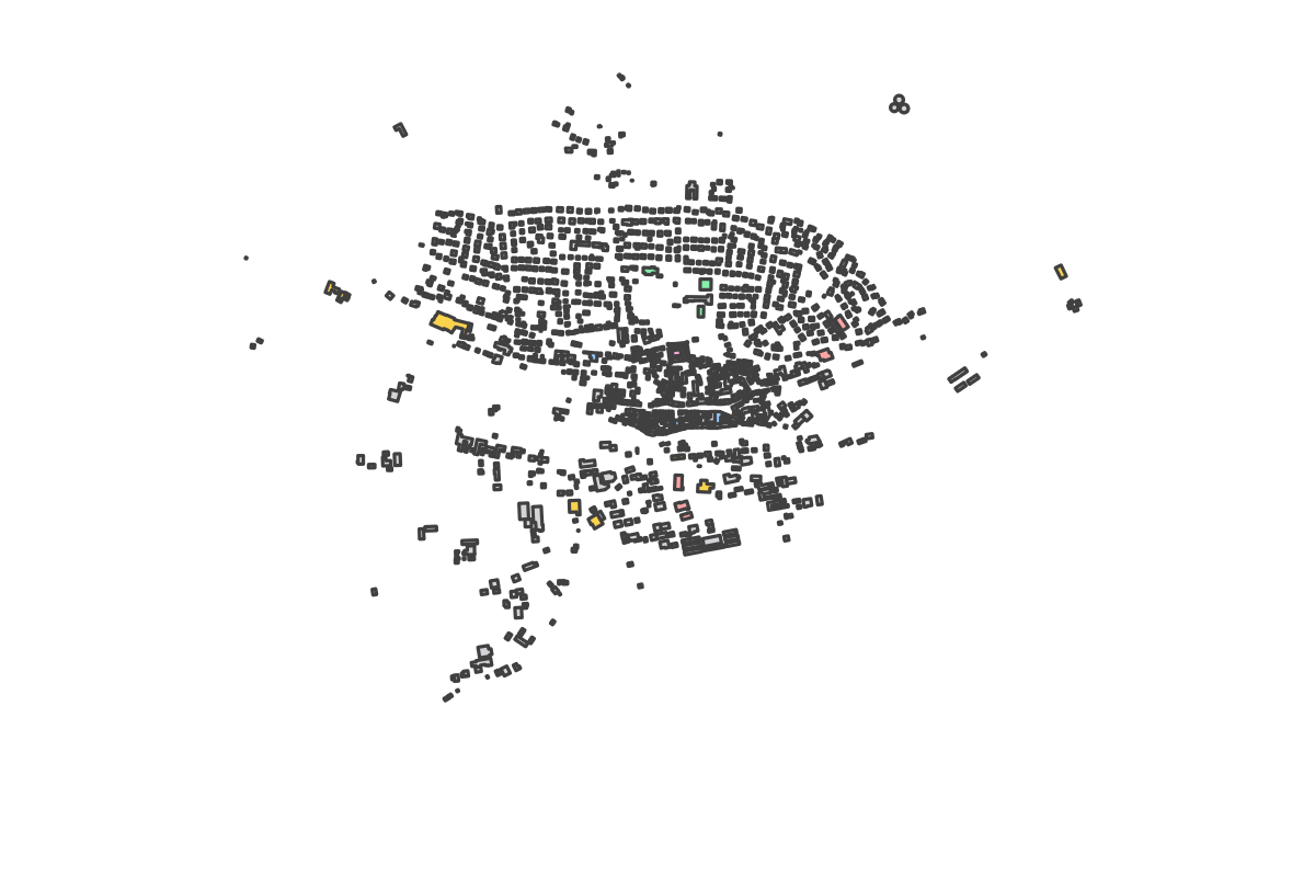 Program breakdown map