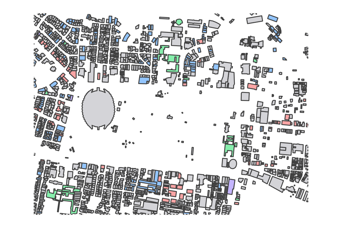 Program breakdown map