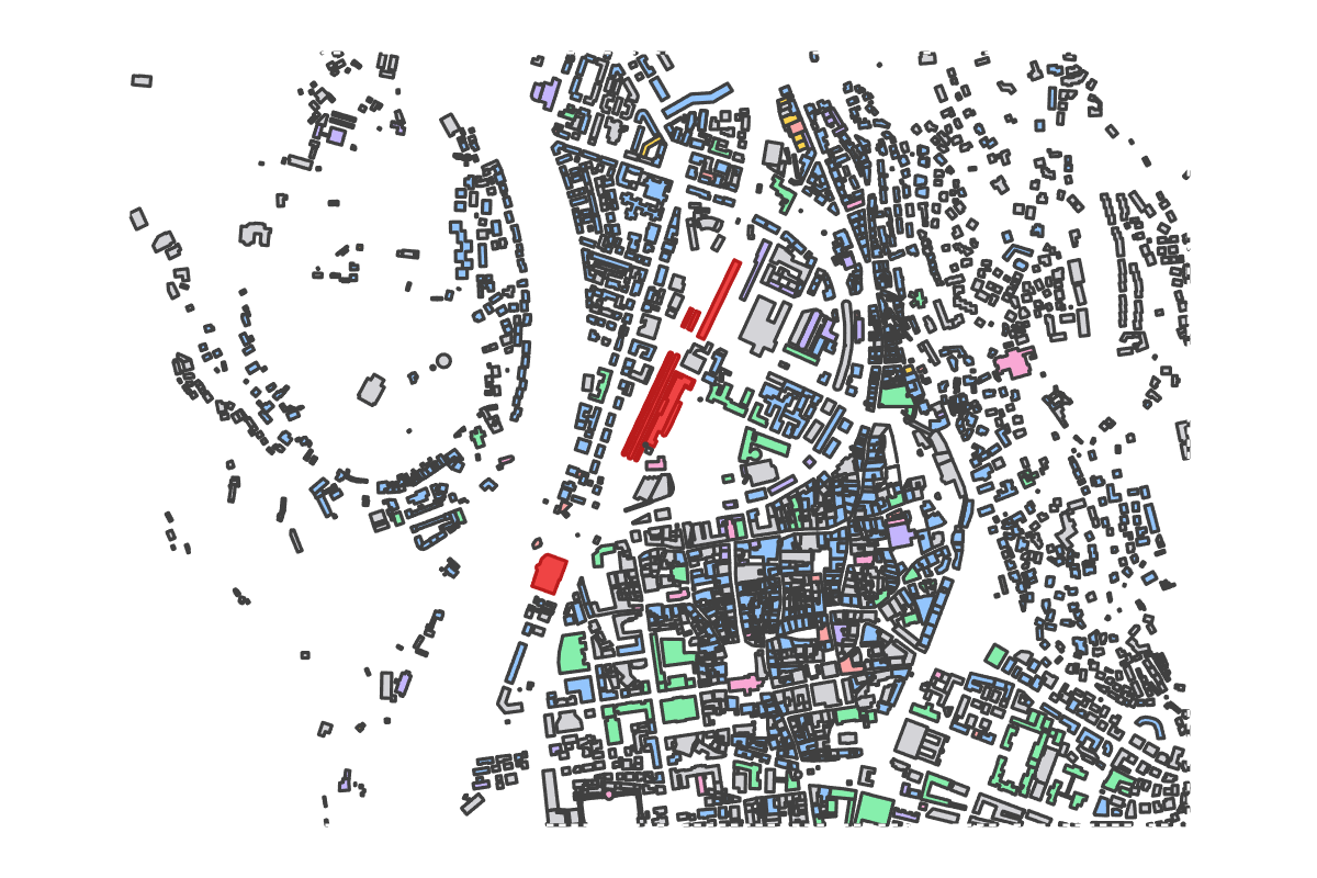 Program breakdown map