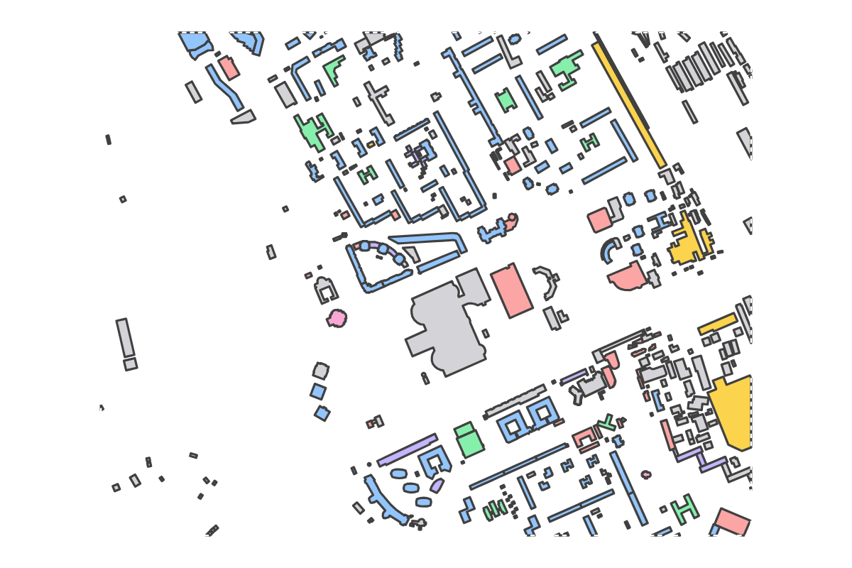 Program breakdown map