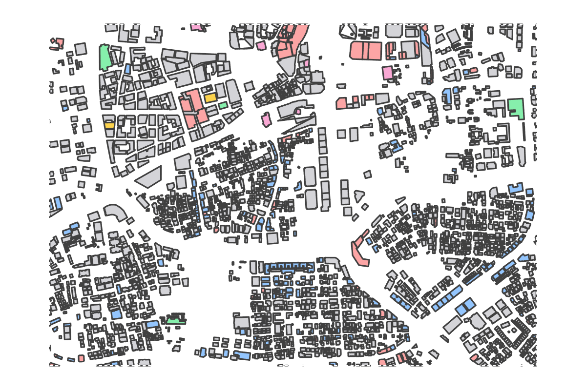 Program breakdown map