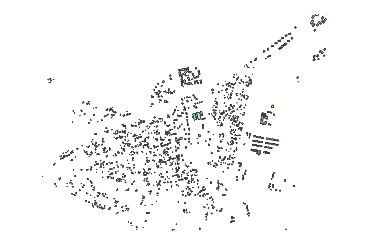 Program breakdown map