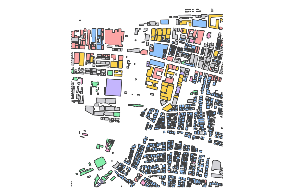 Program breakdown map