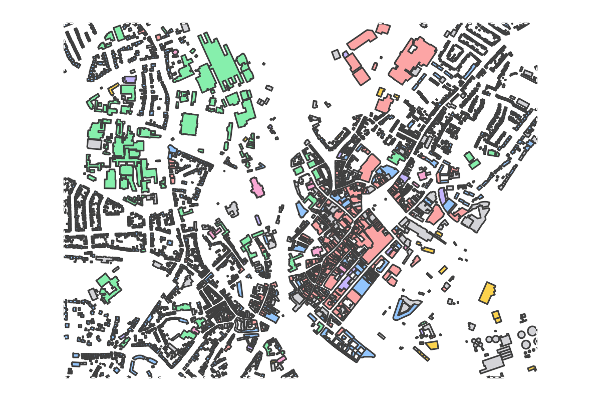 Program breakdown map