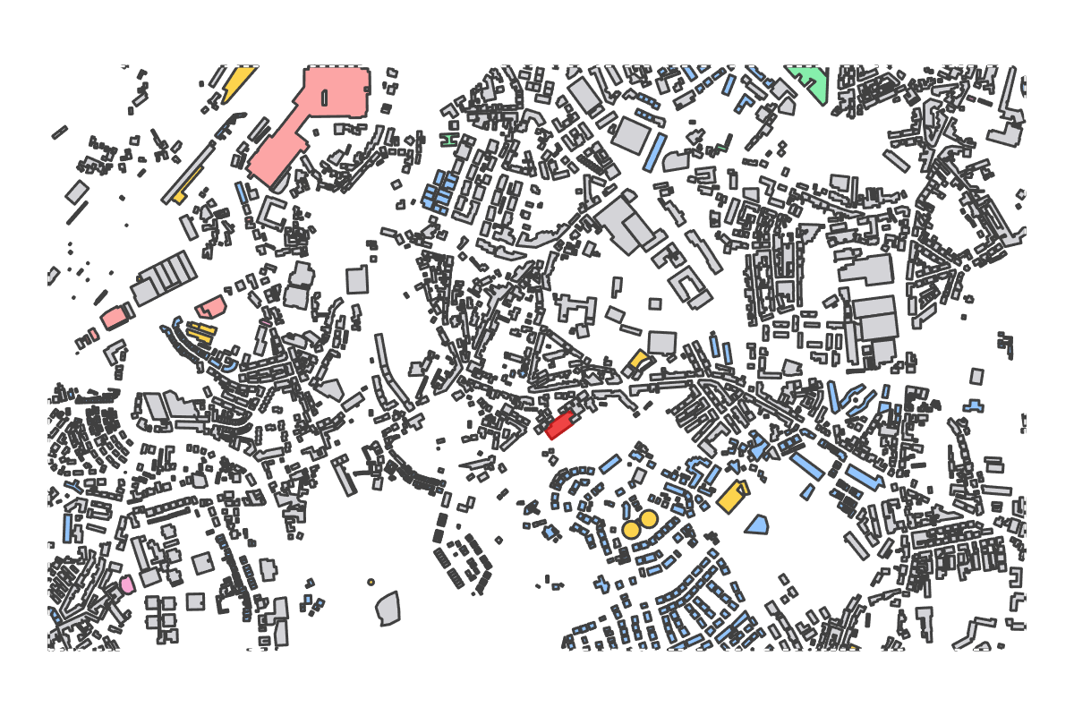 Program breakdown map