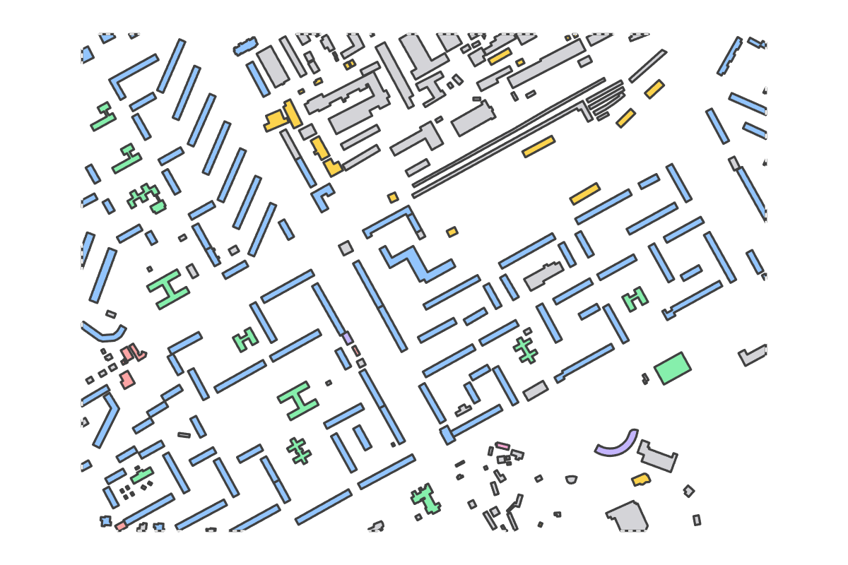 Program breakdown map