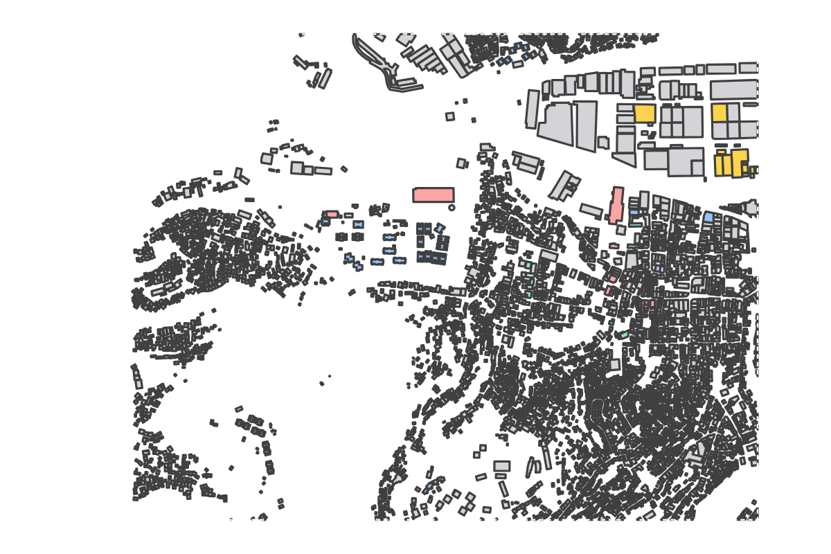 Program breakdown map