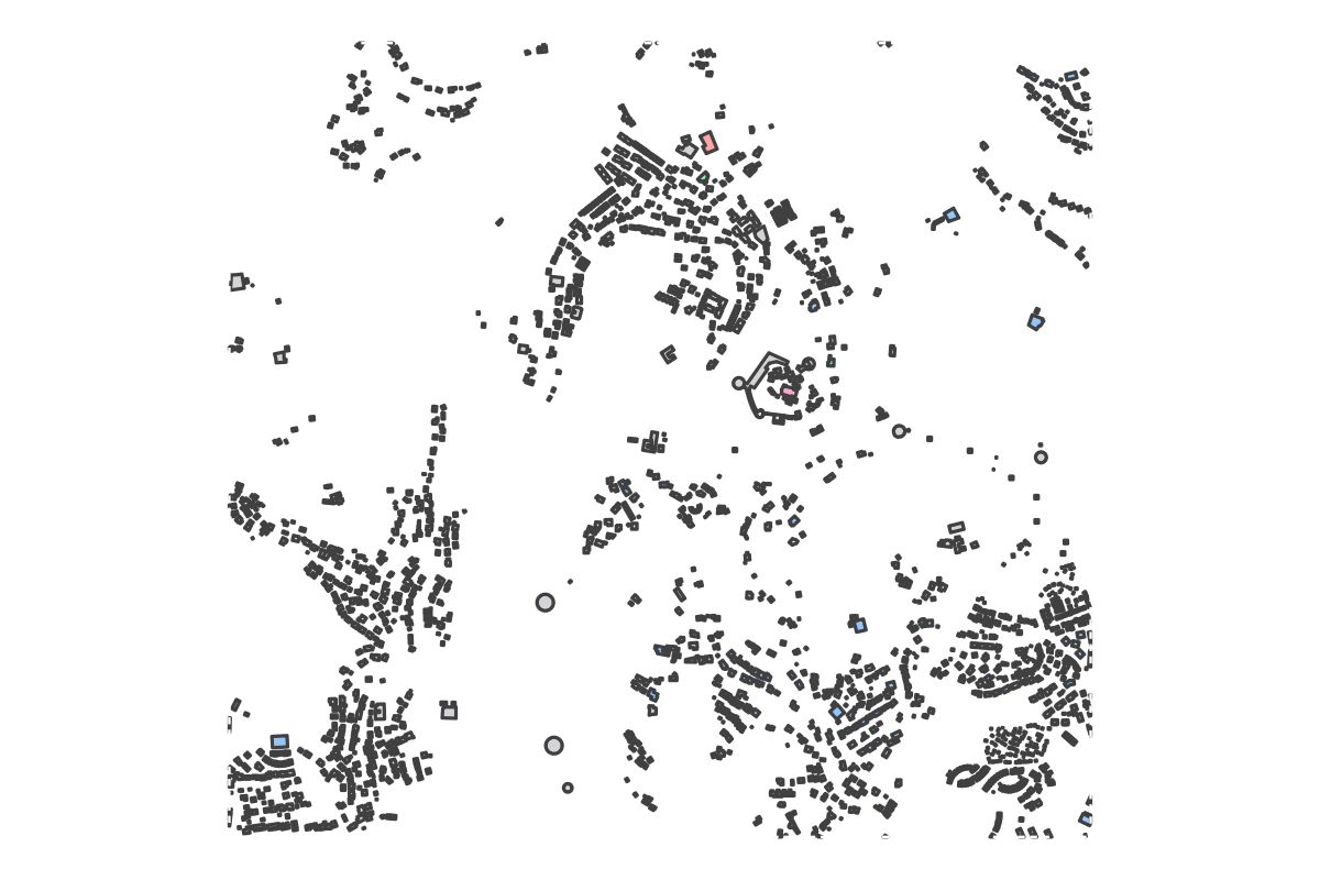 Program breakdown map