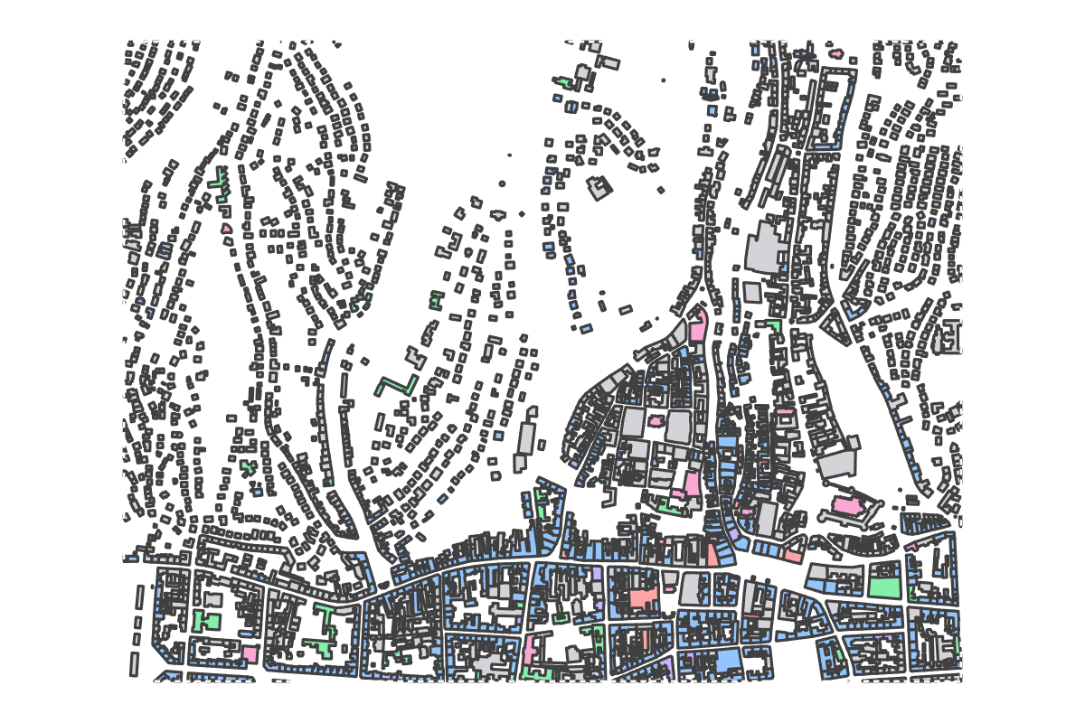 Program breakdown map