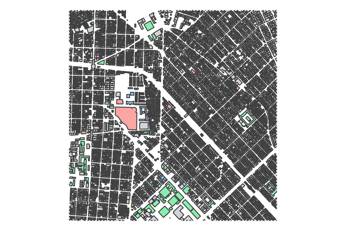 Program breakdown map