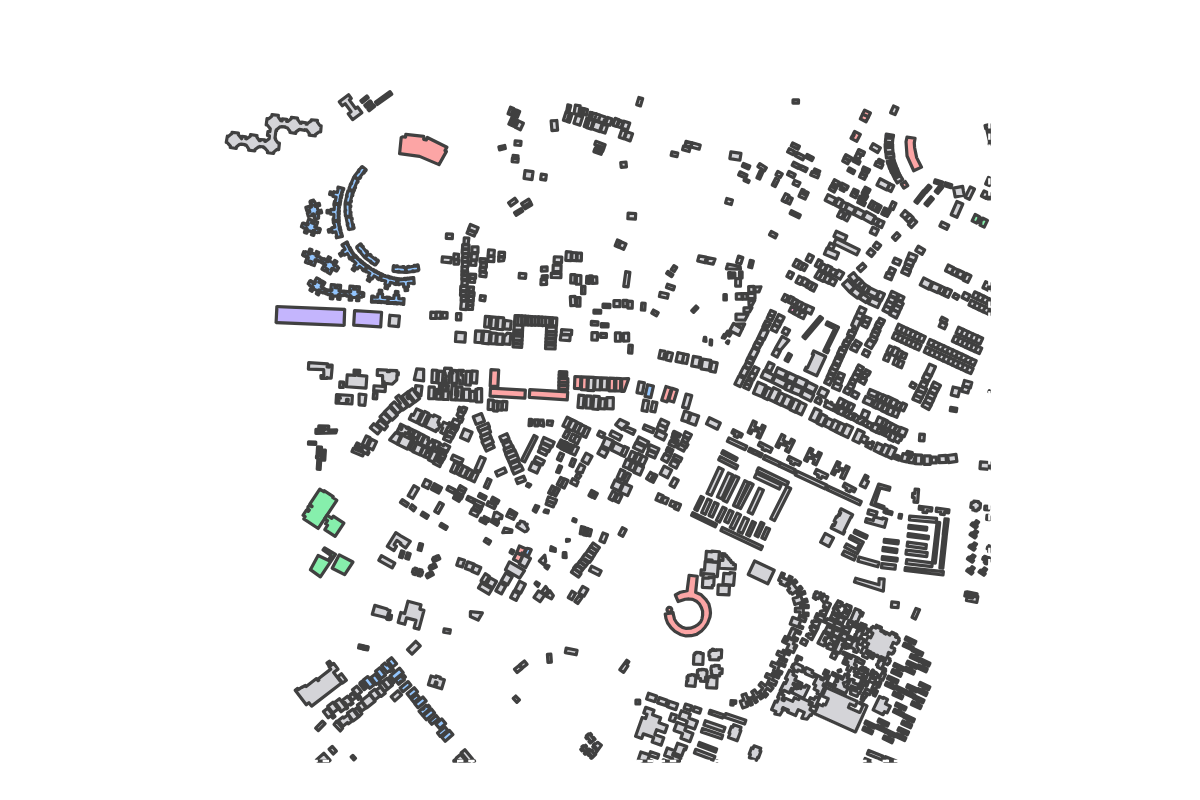 Program breakdown map