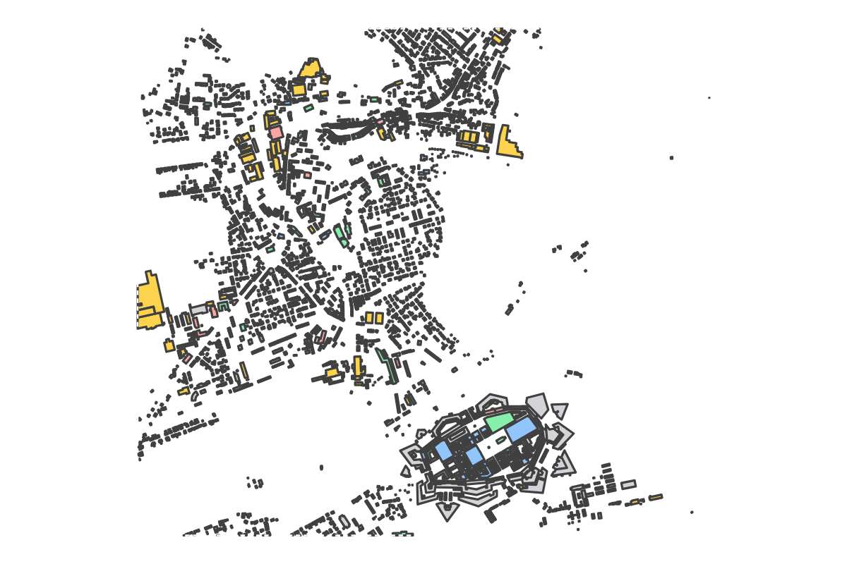 Program breakdown map