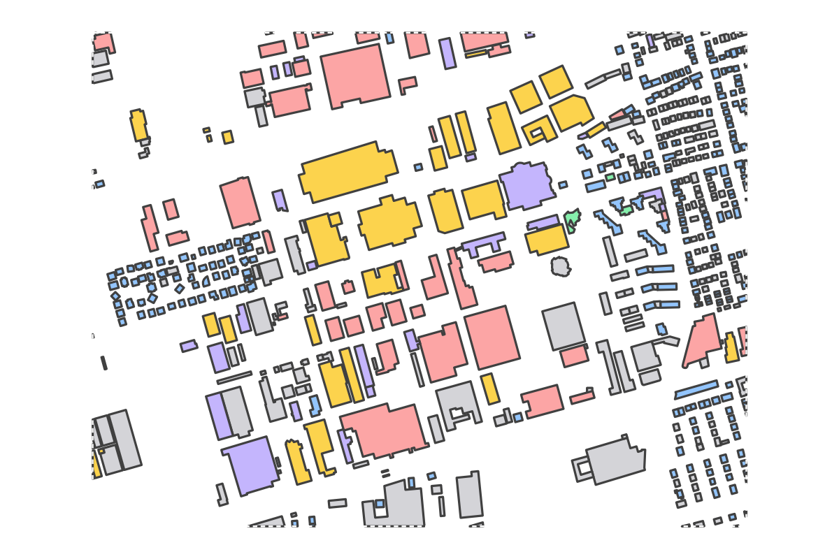 Program breakdown map