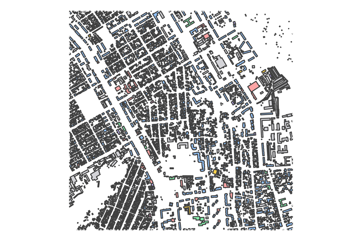 Program breakdown map