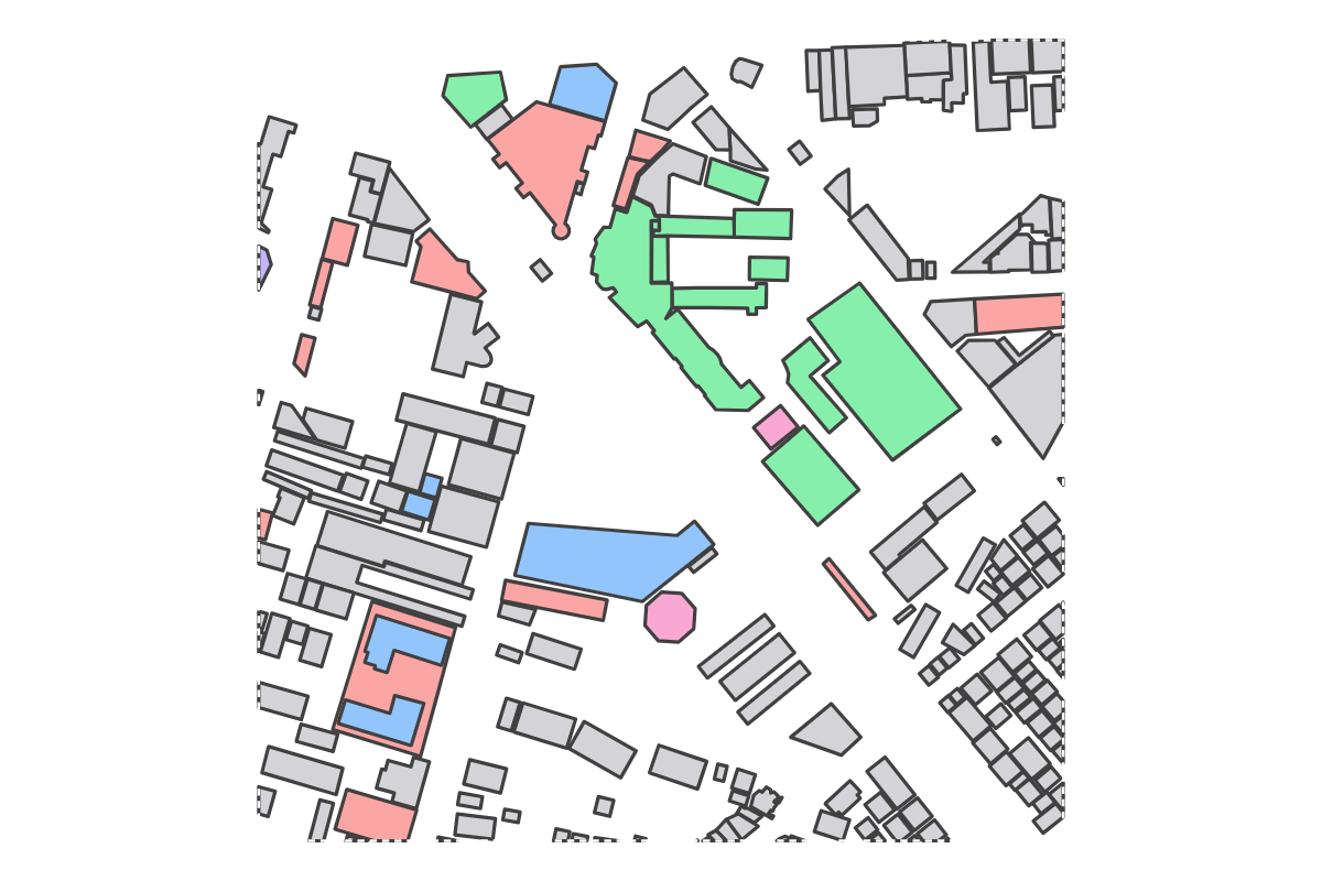 Program breakdown map