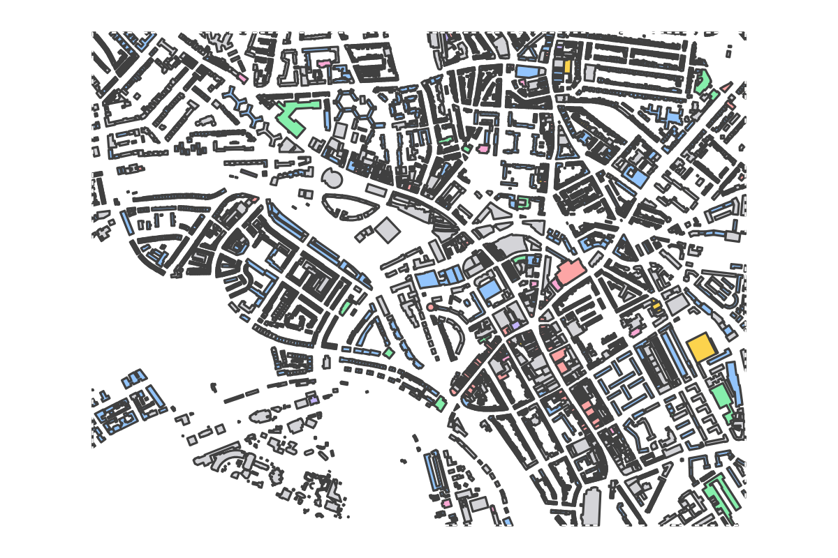 Program breakdown map