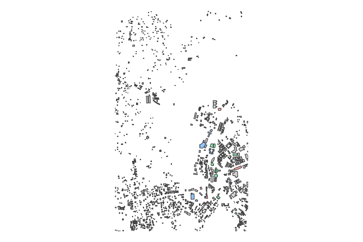 Program breakdown map