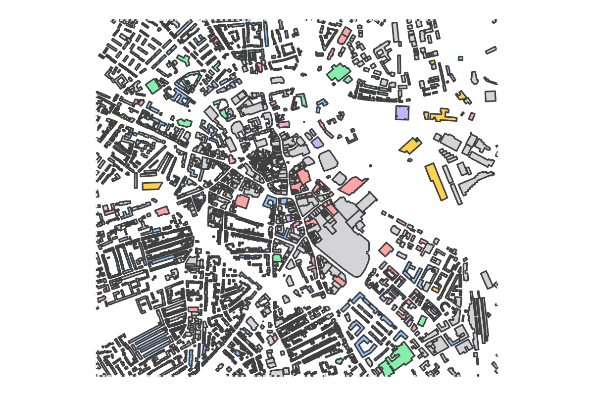 Program breakdown map