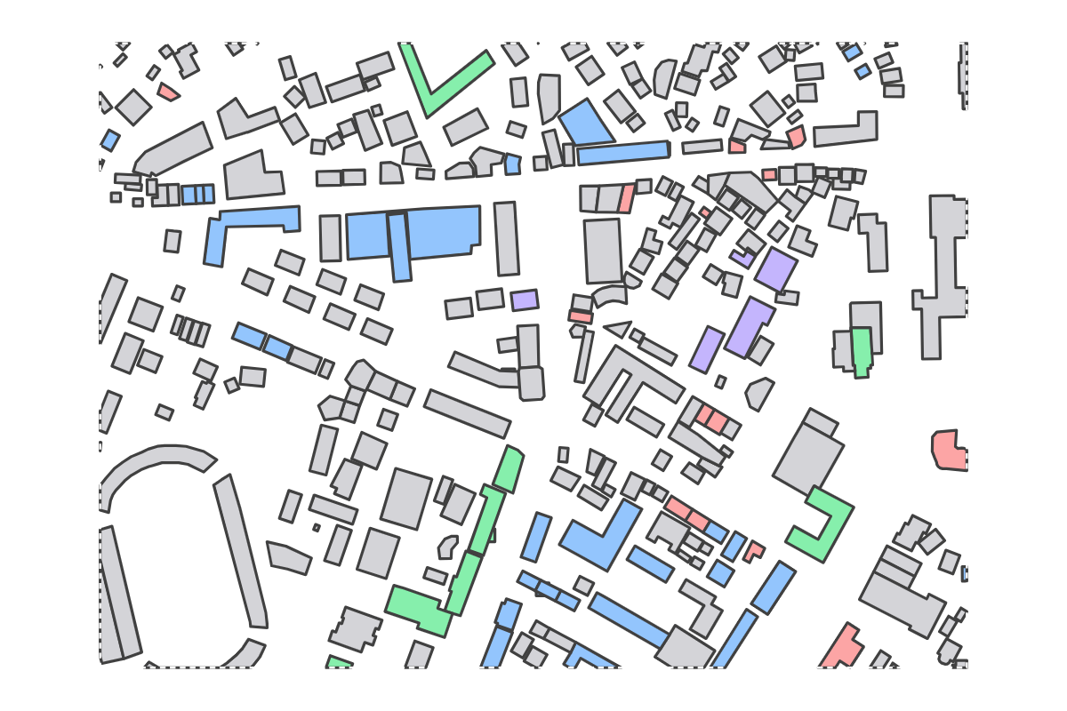 Program breakdown map