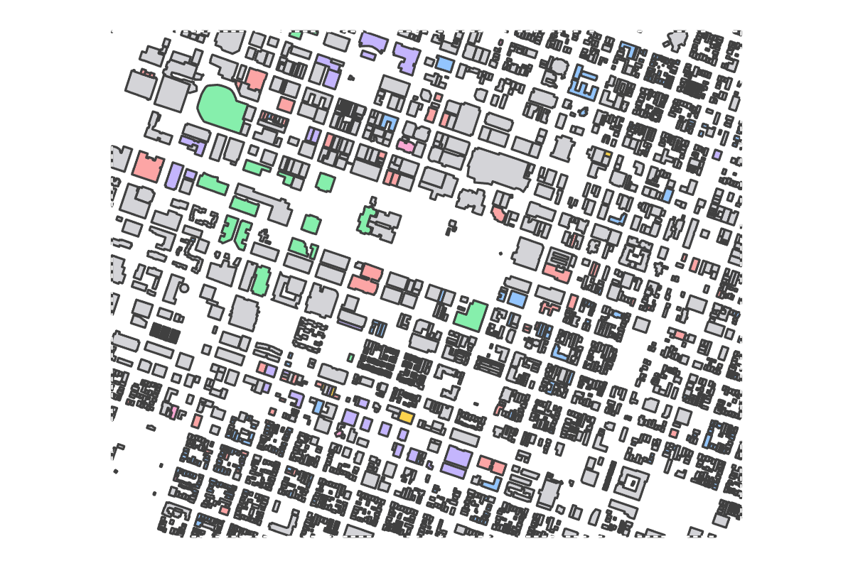 Program breakdown map