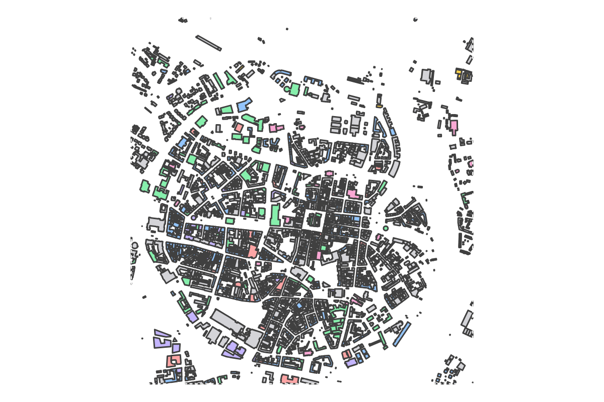 Program breakdown map