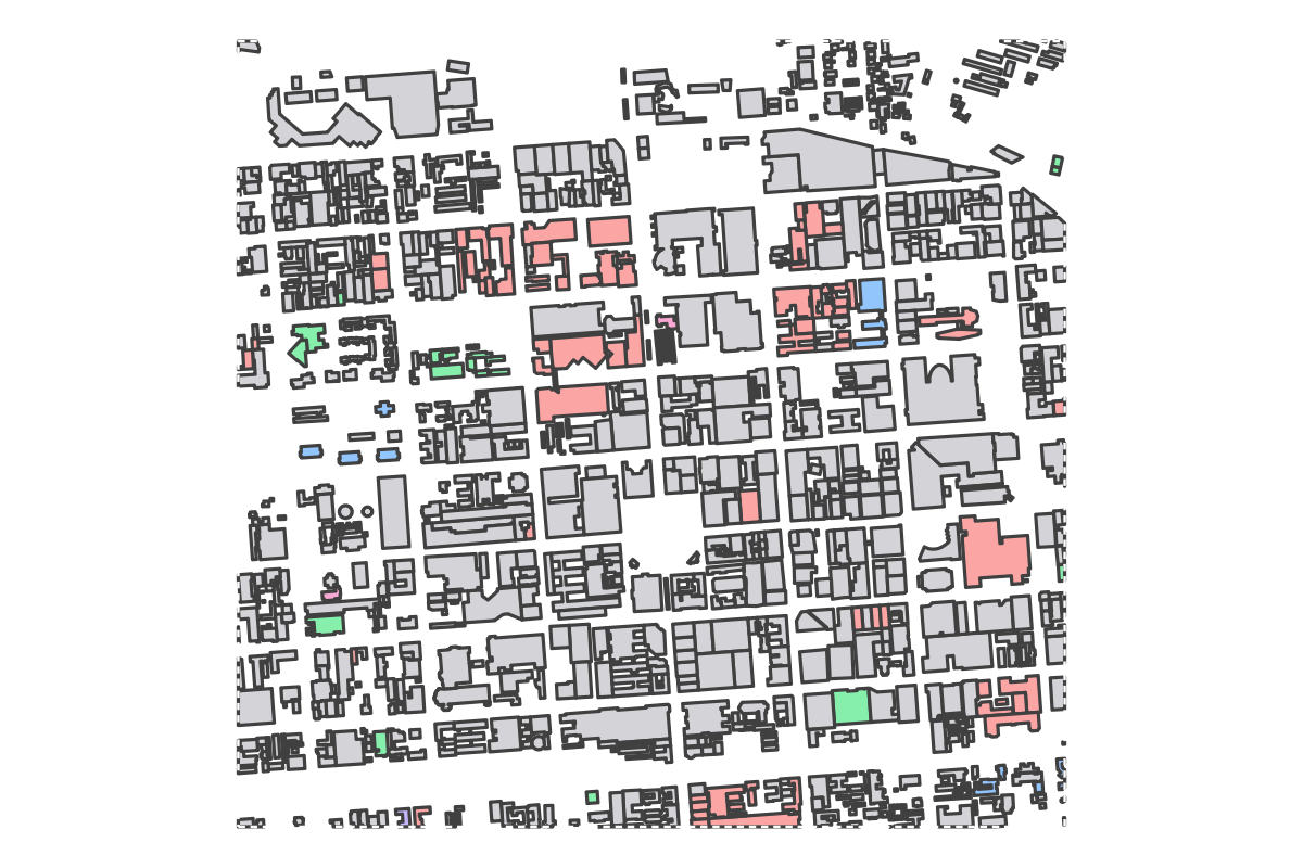 Program breakdown map