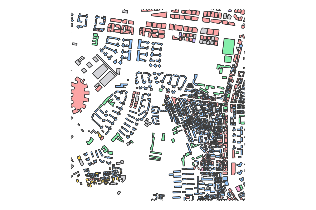 Program breakdown map