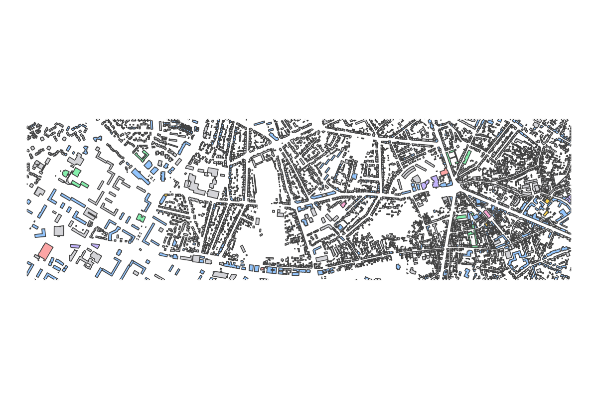 Program breakdown map