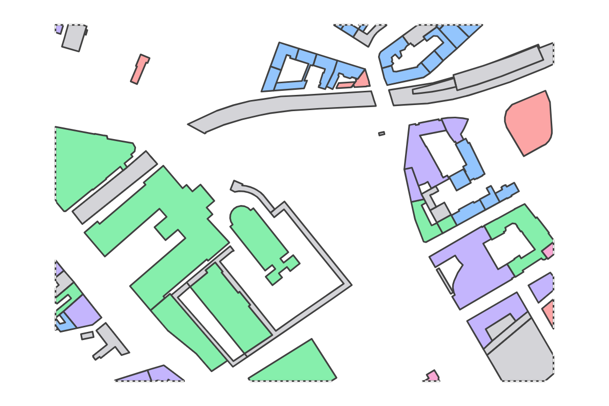 Program breakdown map