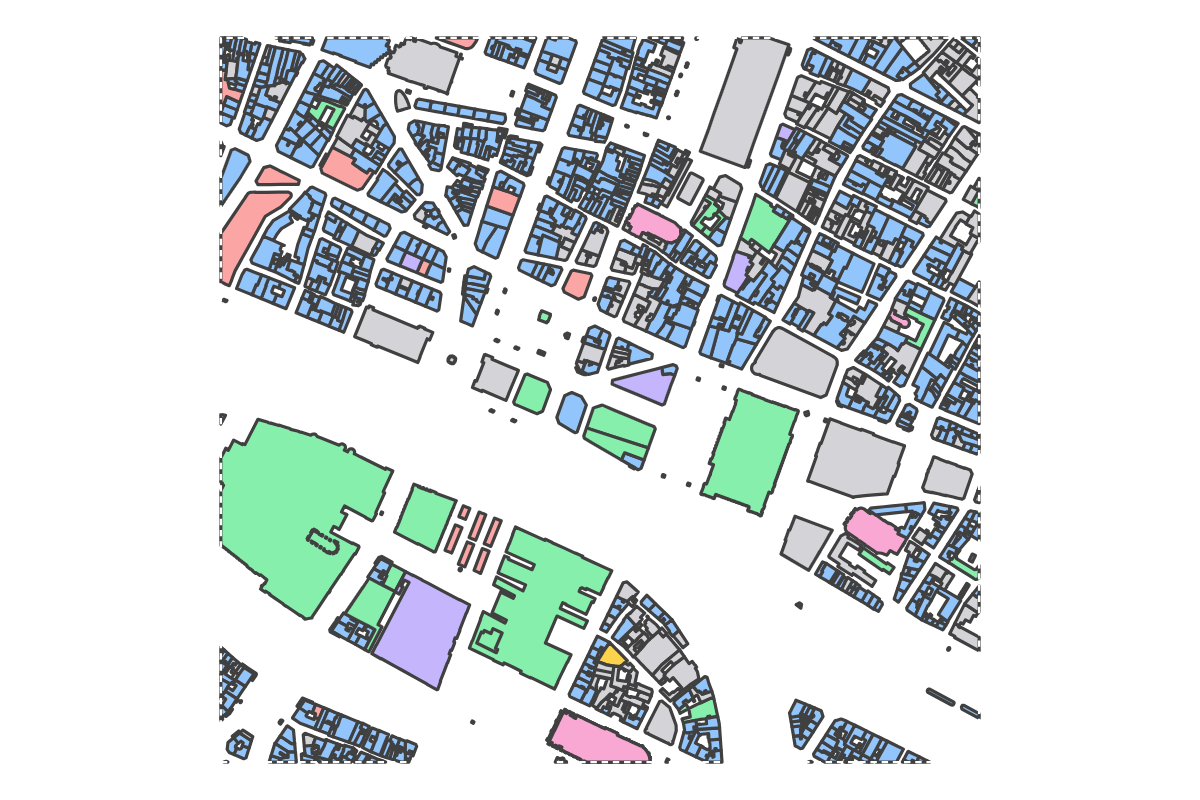 Program breakdown map