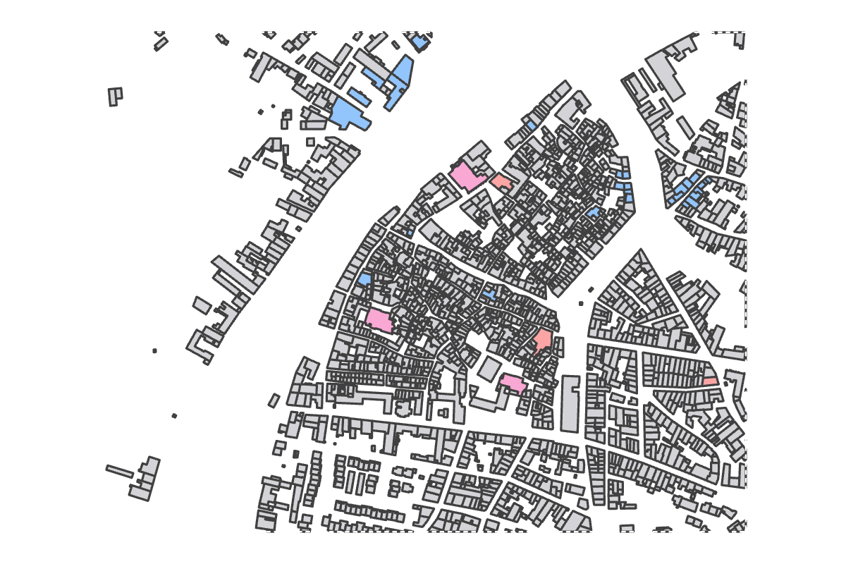 Program breakdown map