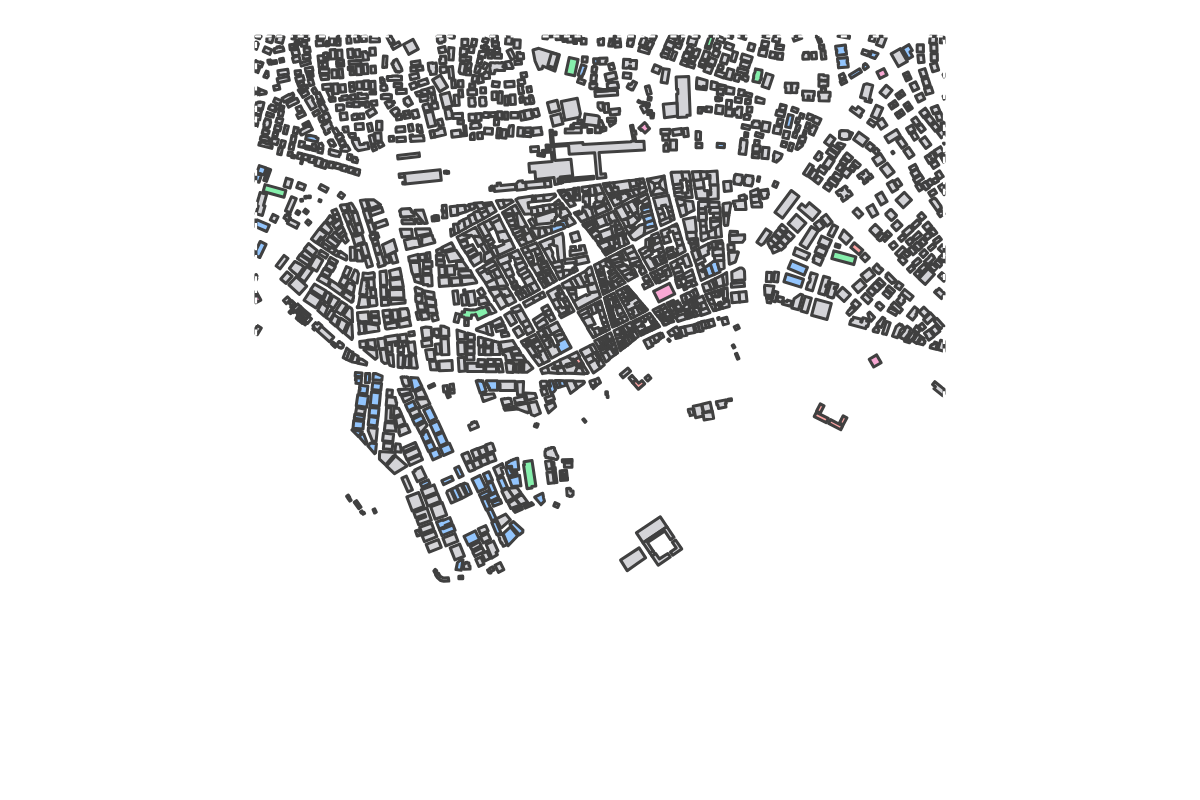 Program breakdown map