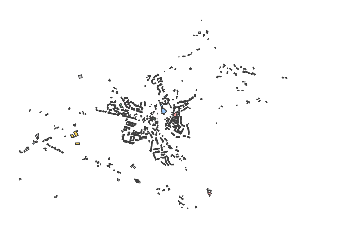 Program breakdown map