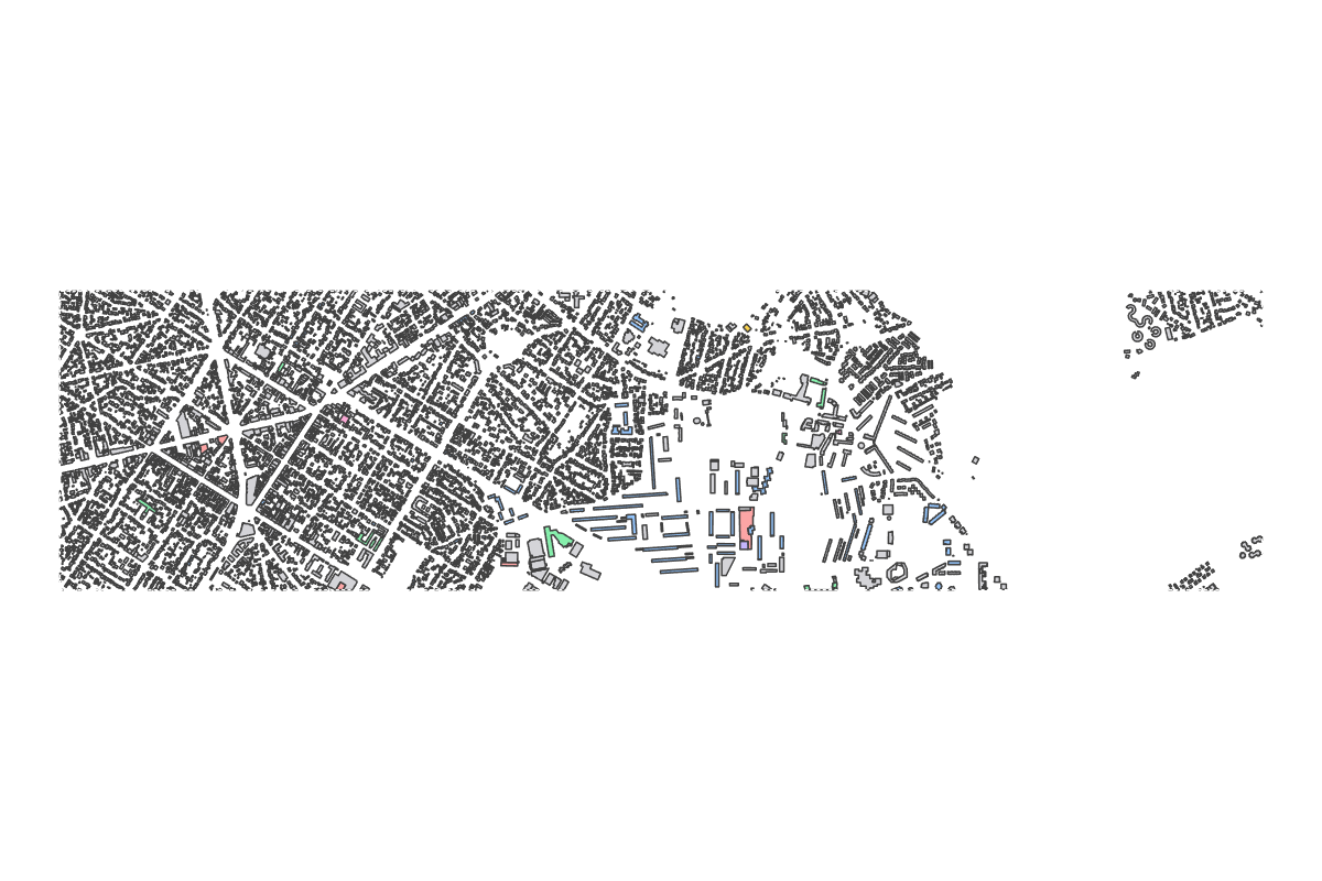 Program breakdown map