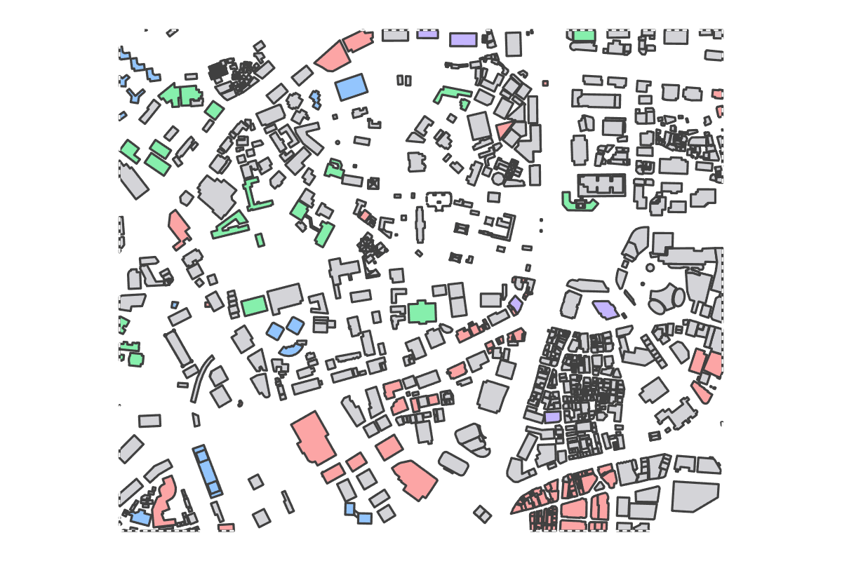 Program breakdown map