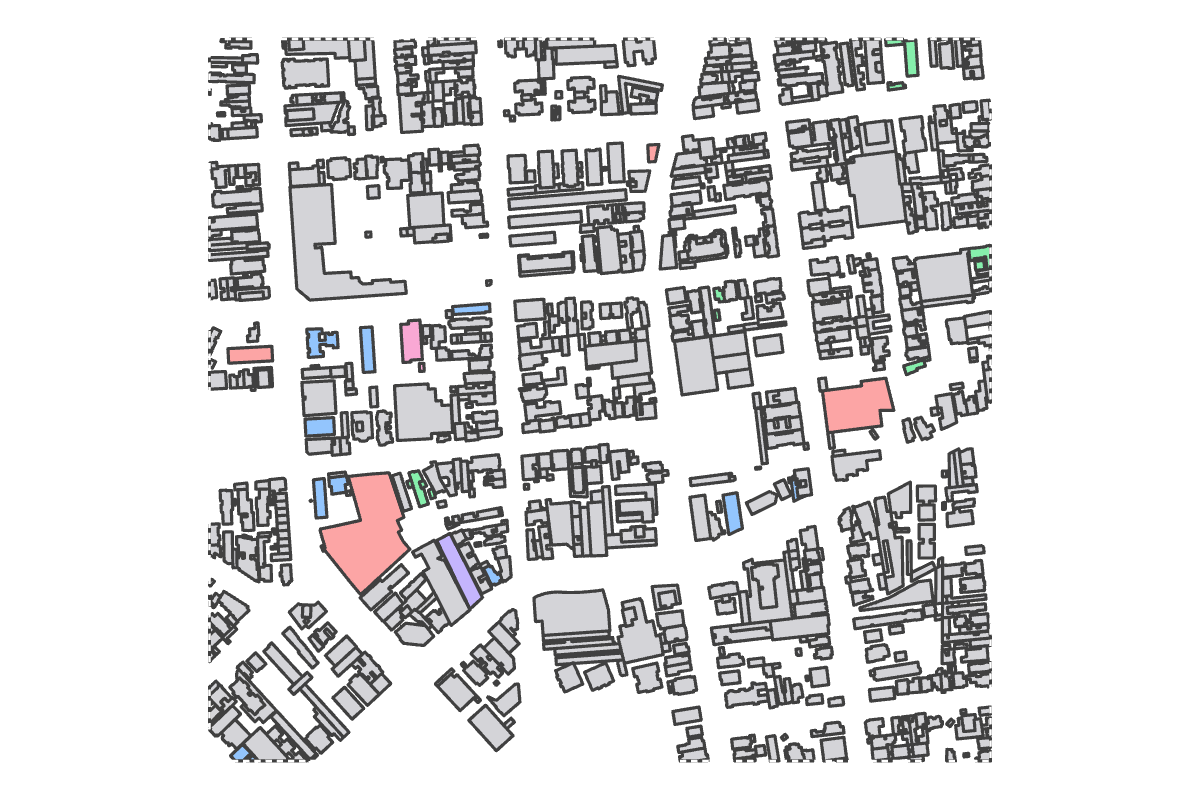 Program breakdown map