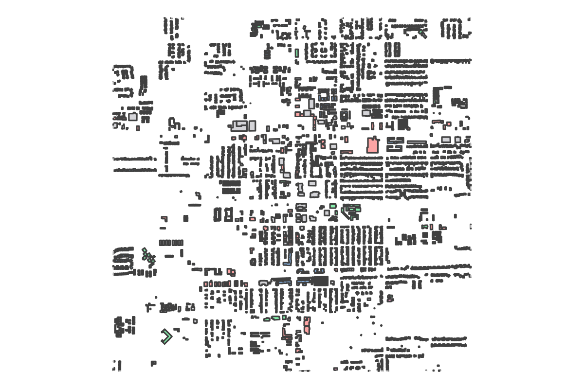Program breakdown map