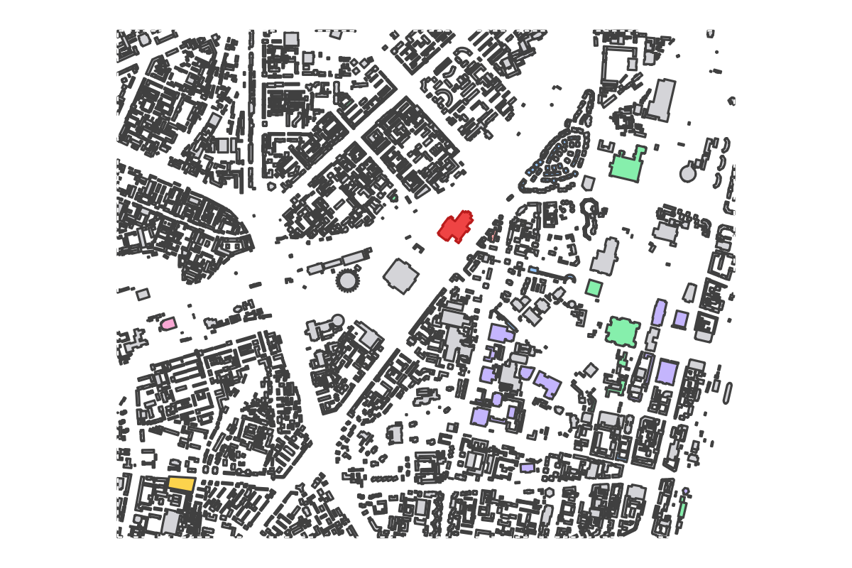 Program breakdown map