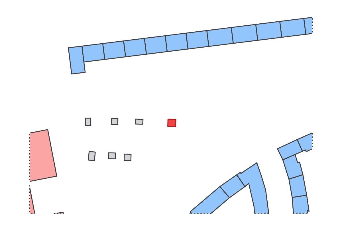 Program breakdown map