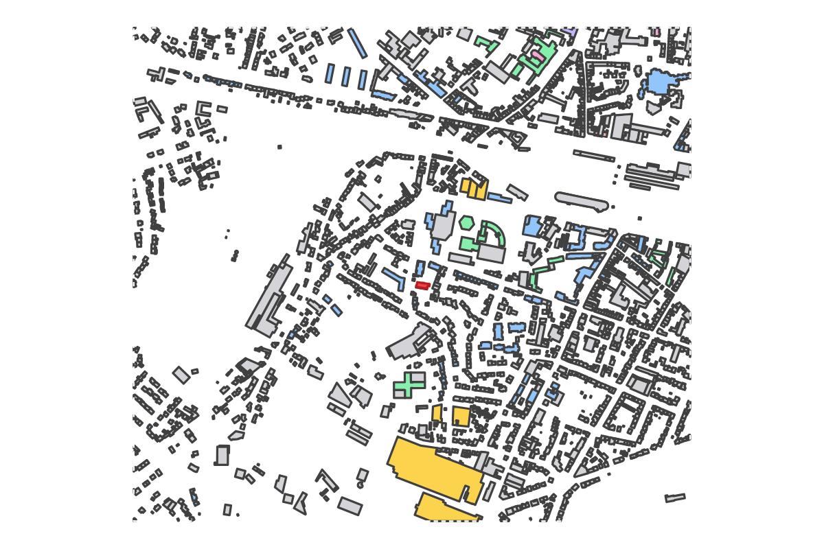 Program breakdown map